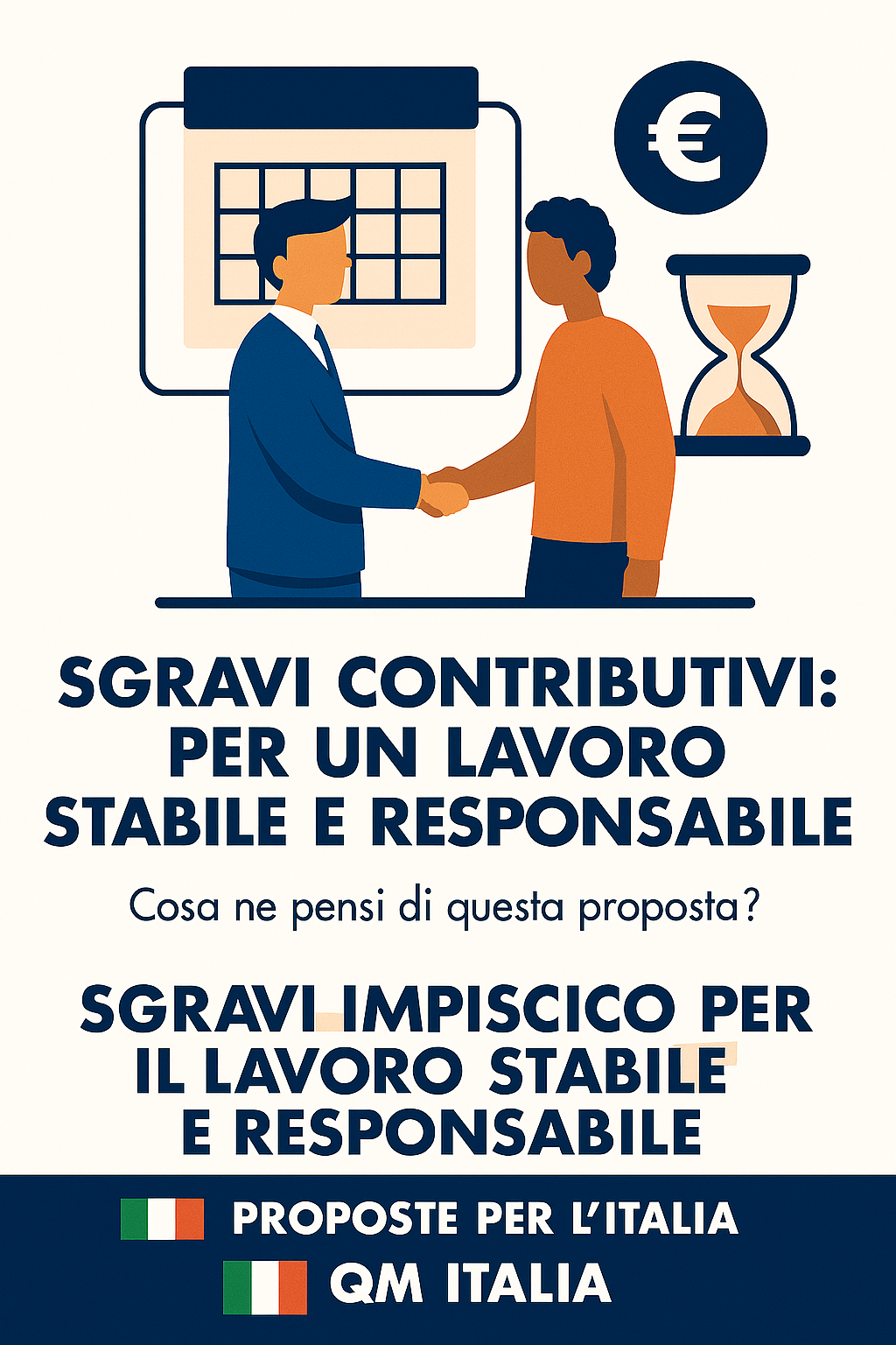 💼 Sgravi Contributivi: Basta Precarietà, Serve Responsabilità